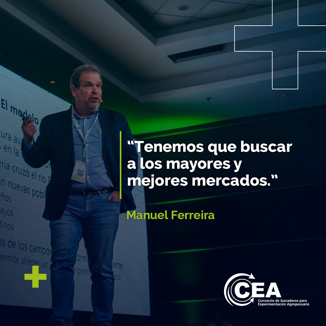 ✔ Hablando sobre el desarrollo económico de Paraguay y su relación con la producción pecuaria, Ferreira expresa que debemos trabajar para desarrollar un país fundamentalmente agropecuario.
 
📲 Si querés obtener su material, podés adquirirlo a través del +595 976 135235