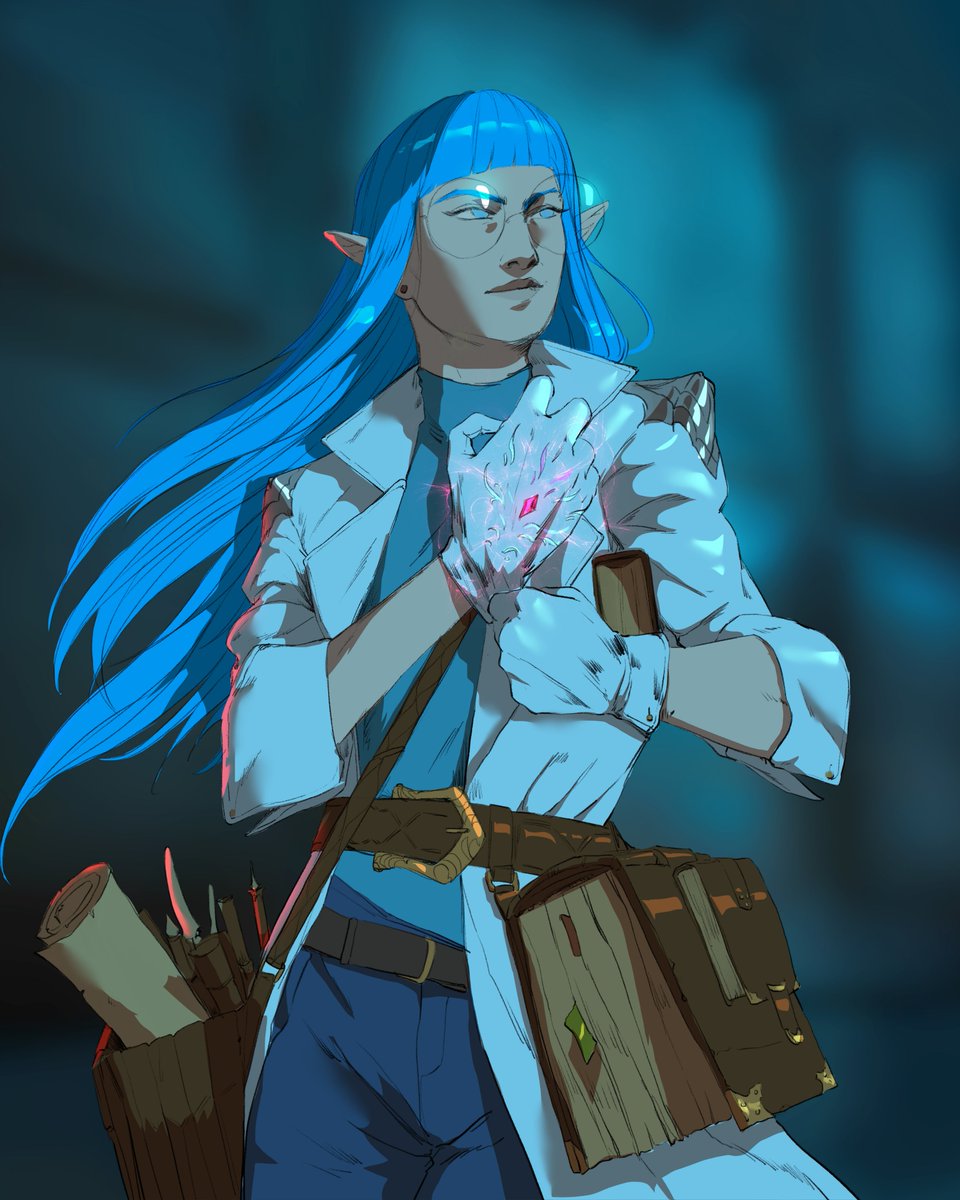 My DnD party is so hot, almost everyone got commissions this december 😊