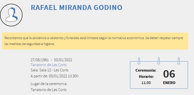 lainterdeparcs's tweet photo. Comunicar-vos, que ens ha deixat Rafa Miranda,jardiner, company i amic. Era una gran persona en tots els sentits i el seu record sempre estarà amb totes nosaltres. 
El nostre més sincer condol i escalf a la seva família i a tot el seu entorn.
Que la terra et sigui lleu company!✊ https://t.co/iryICQbVQi