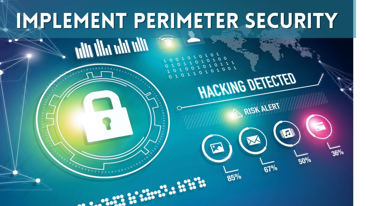 HilliardOS2005's tweet photo. Essential Cybersecurity Tip #22 Implement Perimeter Security.
Let Hilliard help you check off the must haves for a secure network. Contact Our IT Services https://t.co/fgdlspG3Z9 https://t.co/JyqdoojU3b