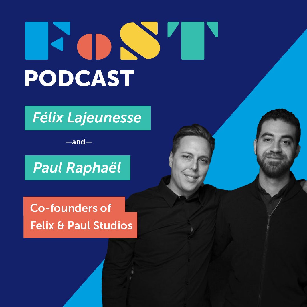 Join Felix Lajeunesse and Paul Raphaël for a great conversation with @FoSTorg's Charles Melcher as they discuss cinematic VR and immersive storytelling. bit.ly/3FBZJf7 #immersiveexperience #vr #metaverse