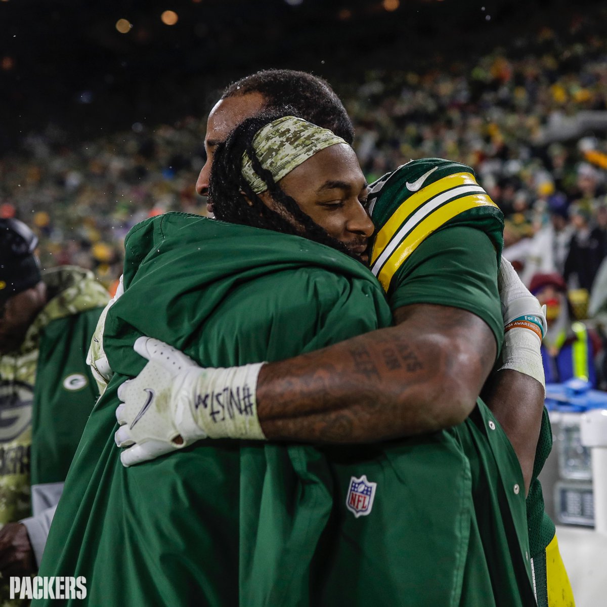 Green Bay Packers (@packers) on Twitter photo Double the love. 🤗💚💛
Each RT counts for two votes!
#WPMOYChallenge + Jones
#WPMOYChallenge + Jones
#WPMOYChallenge + Jones
#WPMOYChallenge + Jones
#WPMOYChallenge + Jones
Help <a href="/Showtyme_33/">Aaron Jones 3️⃣3️⃣</a> win a $25,000 donation to the charity of his choice! Double the love. 🤗💚💛
Each RT counts for two votes!
#WPMOYChallenge + Jones
#WPMOYChallenge + Jones
#WPMOYChallenge + Jones
#WPMOYChallenge + Jones
#WPMOYChallenge + Jones
Help <a href="/Showtyme_33/">Aaron Jones 3️⃣3️⃣</a> win a $25,000 donation to the charity of his choice!