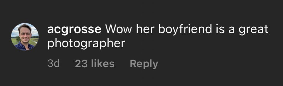 Hot take: I have not once seen a guy post a photo of himself and see anyone comment “Wow his girlfriend must be a really good photographer”

I deal with dozens of comments like this each week.

With web3, it’s about goddamn time we change the narrative.