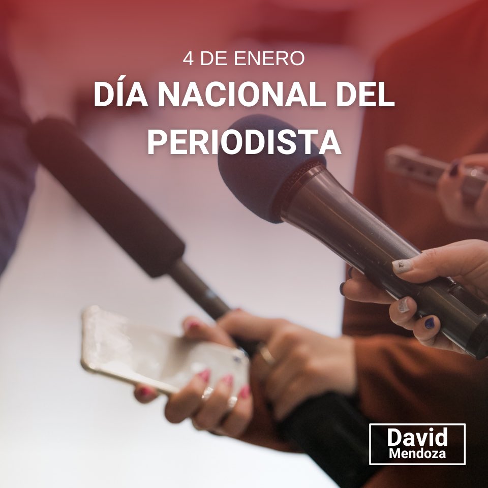 Felicito de manera afectuosa a todas y todos quienes se dedican al noble oficio del periodismo. 

En la #4T se respeta y promueve la libertad de pensamiento y de expresión. Reconocemos la importancia del periodismo serio y responsable como contribución a la vida democrática.