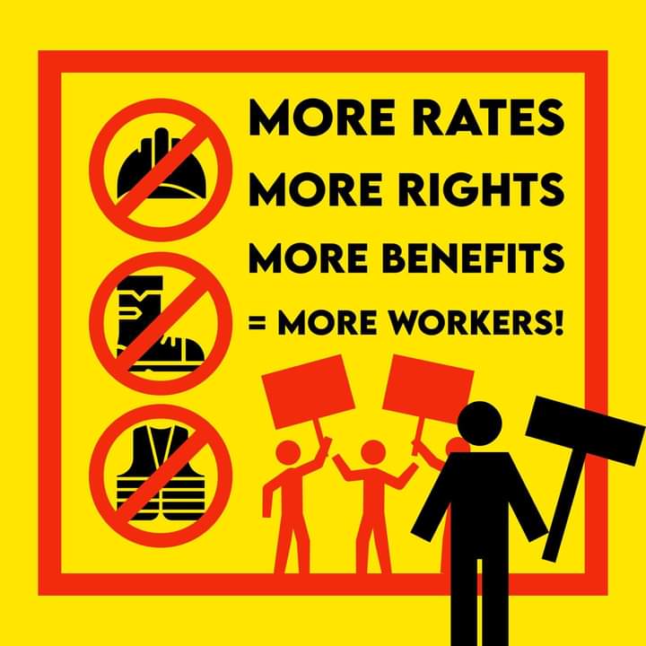 KnowWorkers's tweet photo. In 2022 the #Construction boss's need to wake up!
There's a reason there's a #workersshortage a #shortageofskilled workers.
THE REWARDS DON'T MATCH THE EFFORT!
Educate, Agitate and Rally in 2022!
https://t.co/m5MiTVHRL6 https://t.co/9PMQFeDQYg