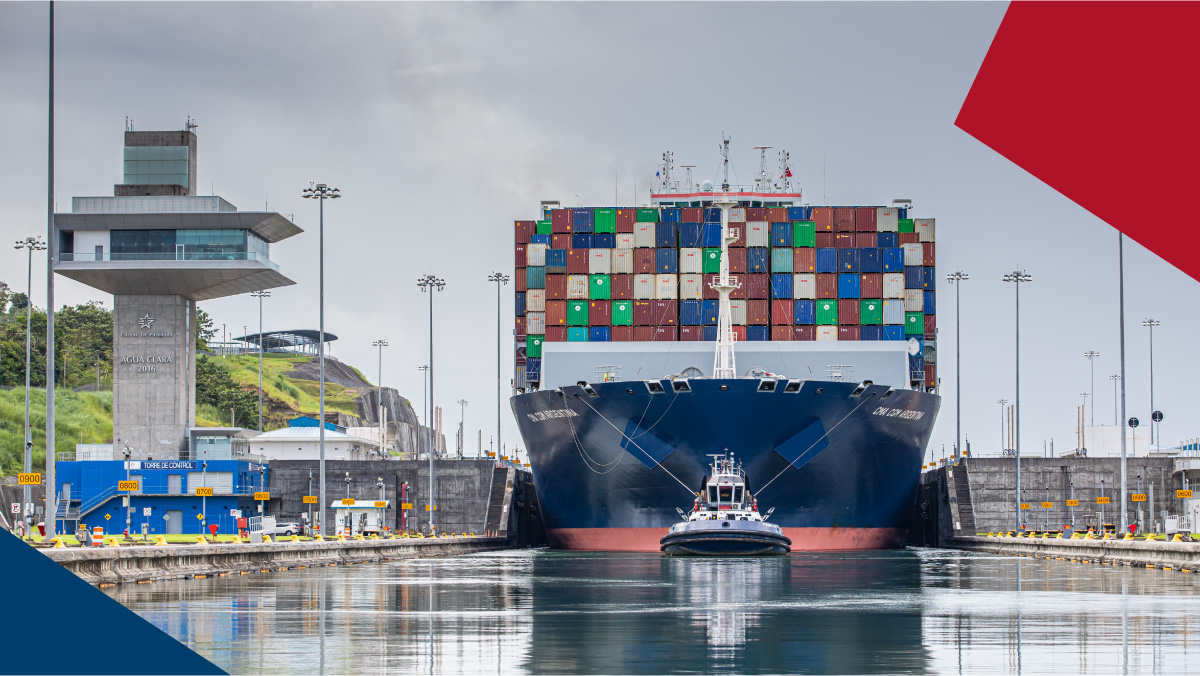 The Panama Canal's expansion in 2016 allowed larger ships to pass through, increasing its capacity and efficiency.