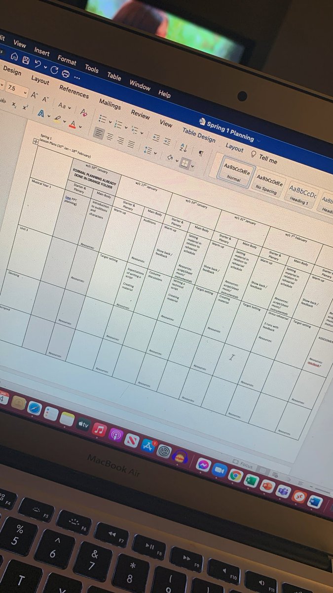 Why did I think planning every lesson (starter/main body/plenary/resources) for the next 6 weeks leading up to my maternity would be a quick job? 🙃😂