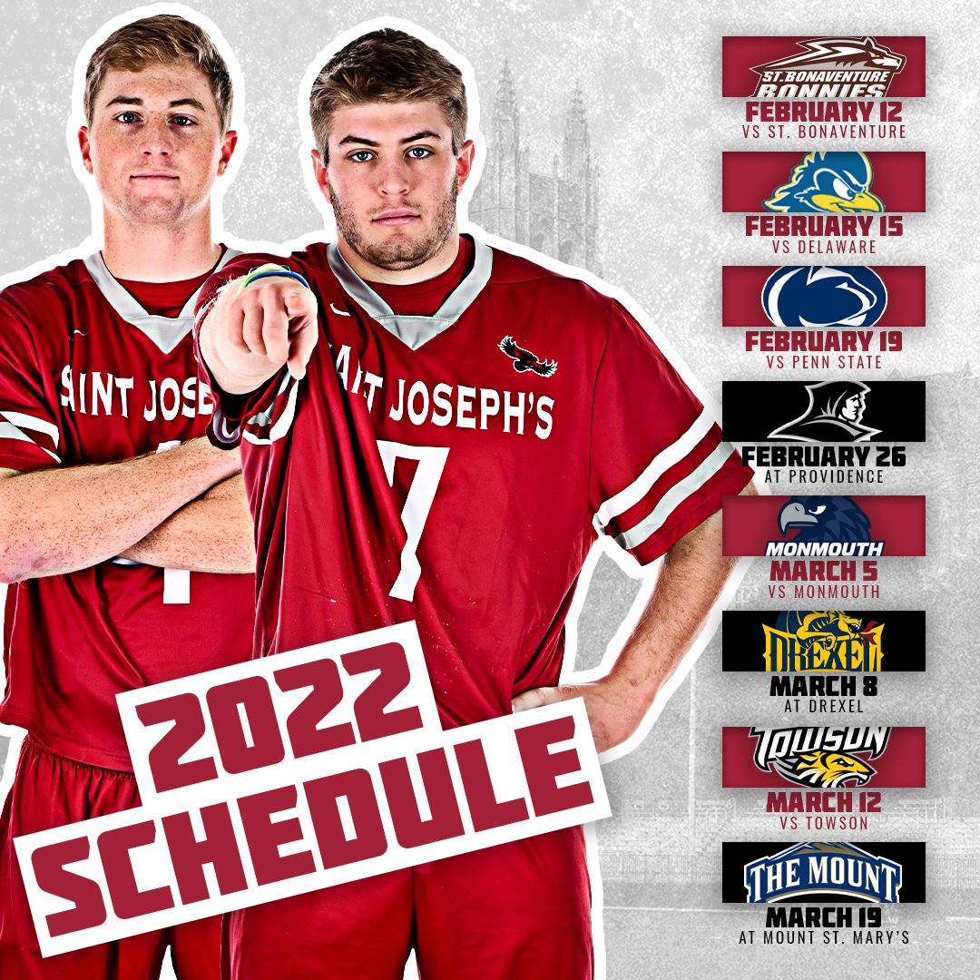 Saint Joseph's Men's Lacrosse tweet media