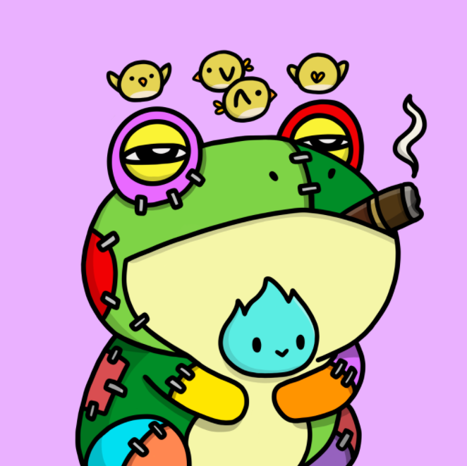 PercivalCox511's tweet photo. @BenFlum @GermyDaBrave @HappyHoppersNFT @The_ClayMates Boss Patch approves ๐ #patchworkgang https://t.co/1kGFn2mSry