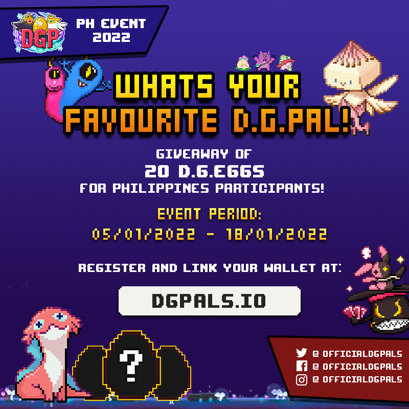 kaisayaph's tweet photo. Pinoy D.G.Pals! We're happy to resume our PH campaign for those who want to win a D.G.Egg.
Learn more about this campaign: https://t.co/IvRMlQE3zQ
#DGPals #DGPalsPH https://t.co/CvjBE9xkpR