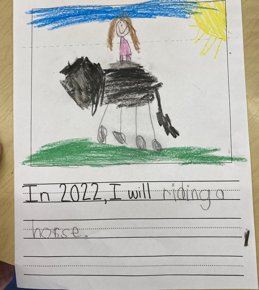 ClockerKinder's tweet photo. Looking ahead at our goals, hopes, and dreams for the year- at school and at home. If you can dream it you can do it! https://t.co/6woacMKzGK