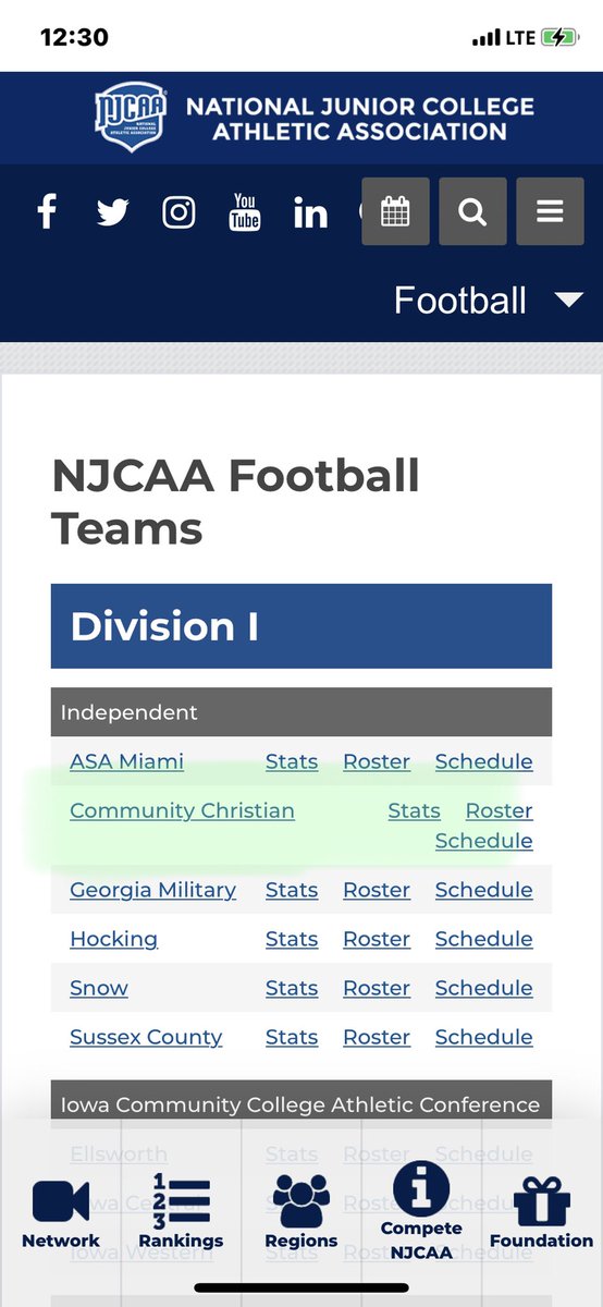 ItsCoachGriff's tweet photo. Kill the speculation, @cccfootball1 has a D1 football team in the @NJCAA, go see for yourself! Think about… You playing D1 JC football in sunny Southern California vs the best competition and in THEE best JC football conference in the nation! It’s a no Rainer, come to CCC‼️ https://t.co/E1QQSP6YNo