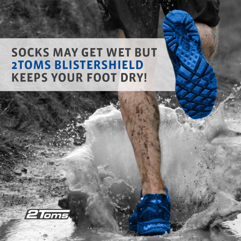 Don't let blisters halt your fitness journey!

Blistershield keeps your feet dry, while preventing friction that causes blisters.

#2Toms #BlisterShield