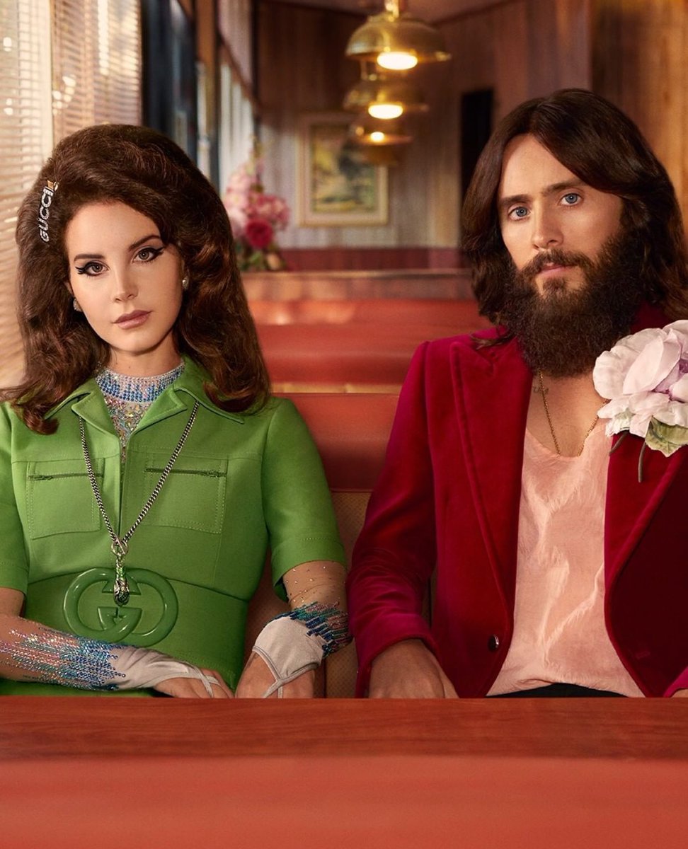 jaredletozone's tweet photo. New/old pic of Jared Leto & Lana Del Rey for the #ForeverGuilty Gucci campaign 🌺 https://t.co/Fm2VabRw6F