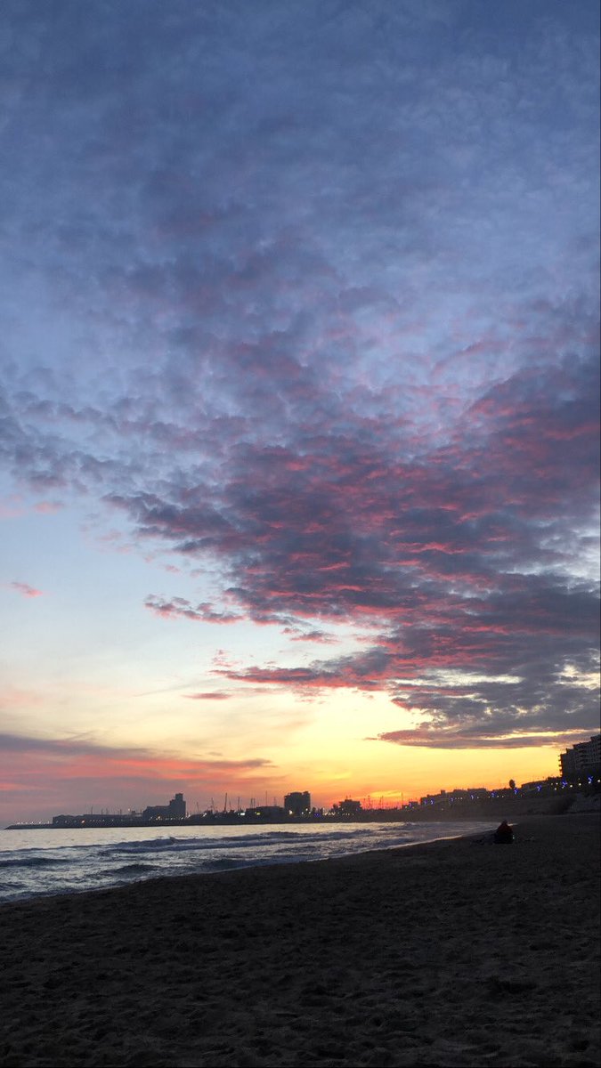 De los mejores atardeceres de mi vida