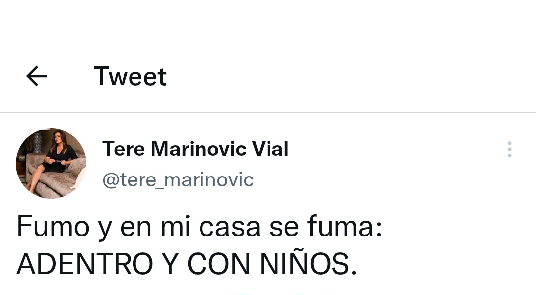 SatanasElDiablo's tweet photo. O sea, a Tere Marinovc le importa una raja el bienestar y la salud de sus propios hijos y le va a importar andar sin mascarilla en la Convención Constitucional.

NO LO DIGO YO, LO DICE ELL MISMA: https://t.co/d0BV0Fl94c