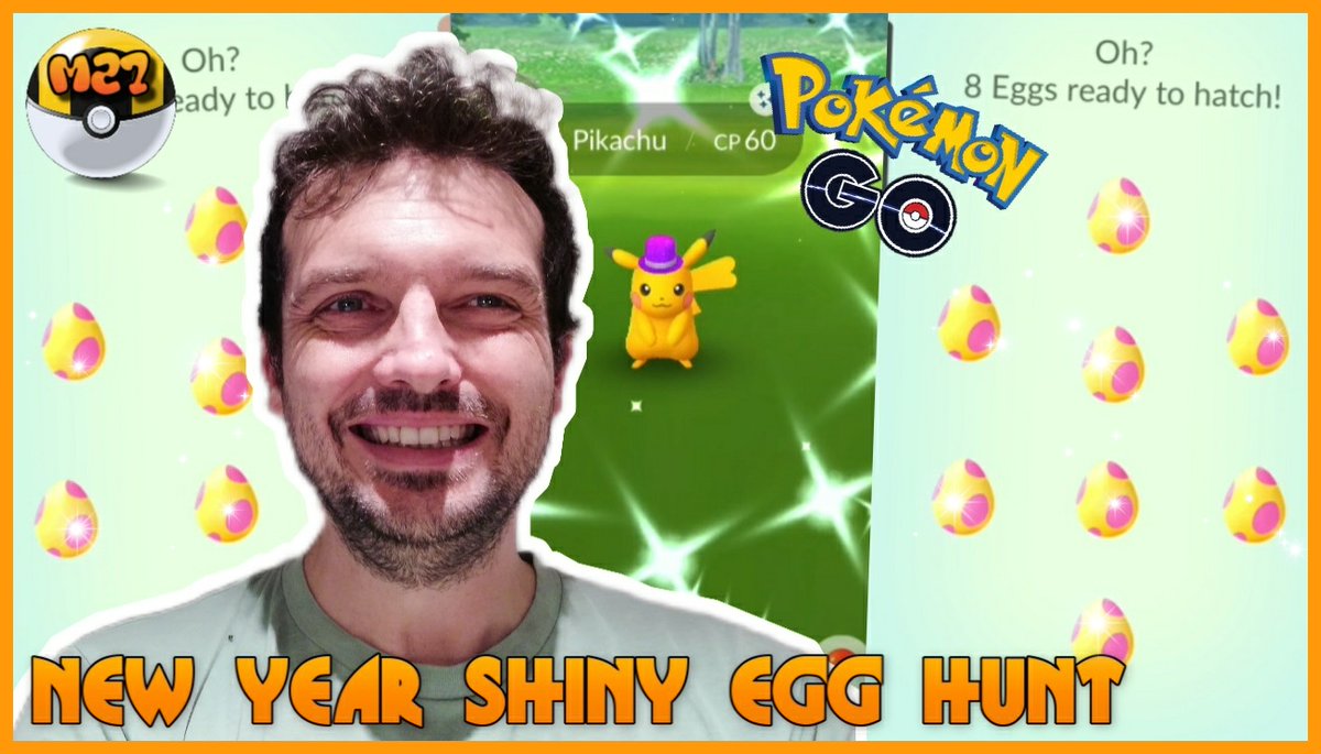 Masterful_27's tweet photo. 🚨 NEW VLOG UP! 🚨
✨ NEW YEAR SHINY EGG HUNT!
👉 https://t.co/zKPPSXttkb
#PokemonGo #YouTube #ShinyEgg #NewYear #Event https://t.co/r5I2Eh4qqj