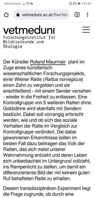 Please yeet this into your translator app if you can't read it(German) I was trying to find out if rats