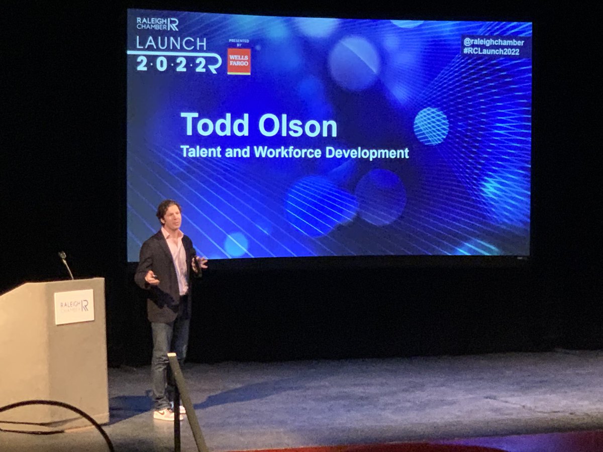 Thanks to Todd Olson for giving our business community straight talk about Talent ⁦<a href="/pendoio/">pendo.io</a>⁩ ⁦<a href="/raleighchamber/">Greater Raleigh Chamber</a>⁩