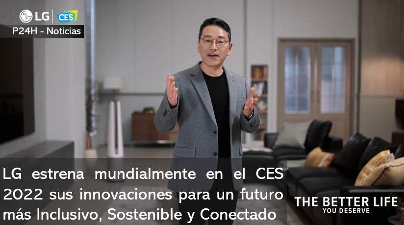 Panama24horas's tweet image. En el CES 2022, LG Electronics presentó su visión para un estilo de vida renovado y un futuro mejor. Organizado por el CEO de LG, William Cho, la premier mundial de LG presentó las diversas innovaciones de la compañía para el ...
Leer más en panama24horas.com.pa #CES2022
