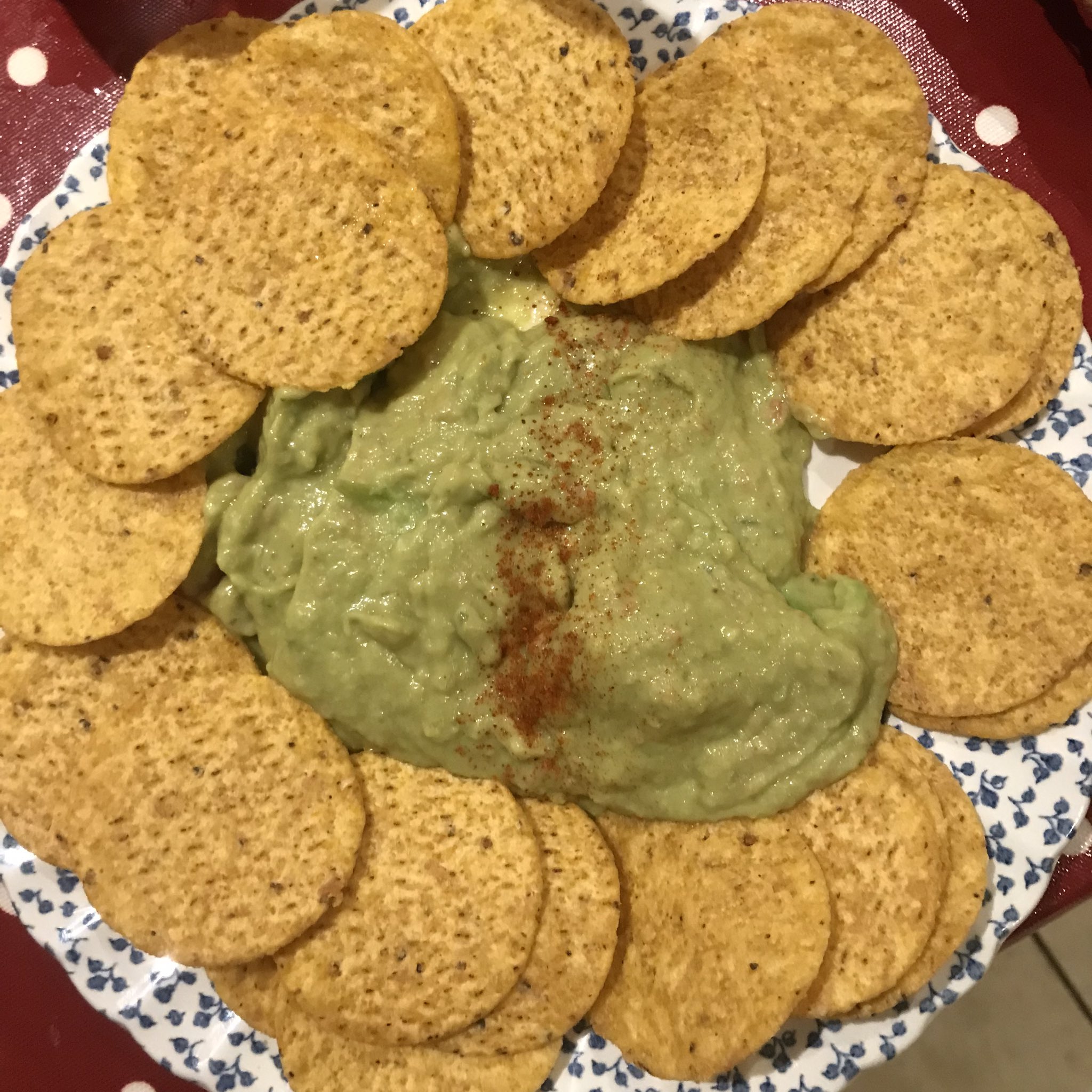 Happy birthday to my Mum (as well as to Bernard Sumner). Couldn t decide on a cake so made a guacamole instead. 