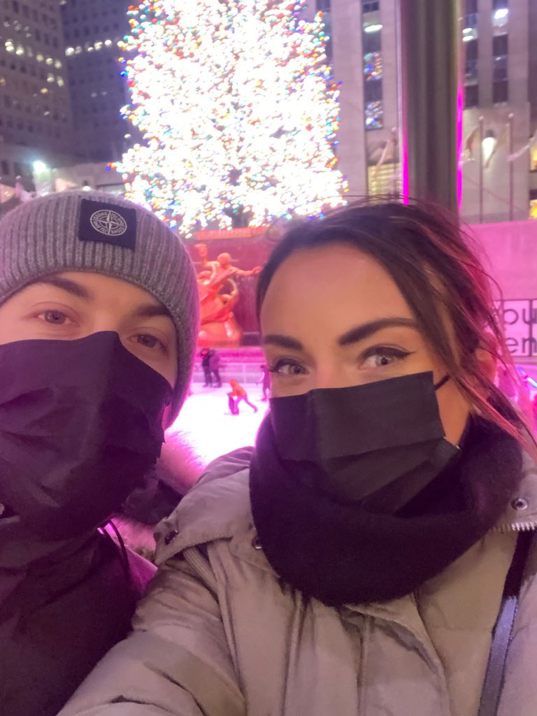 Richo1963's tweet photo. Congratulations @emmarichox and @TomCaulton5 on your engagement …. Delighted and proud of you …. Now Tom about supporting @SunderlandAFC if you want to join the family 😂 @newyorkcity https://t.co/3UHLnfz3v0