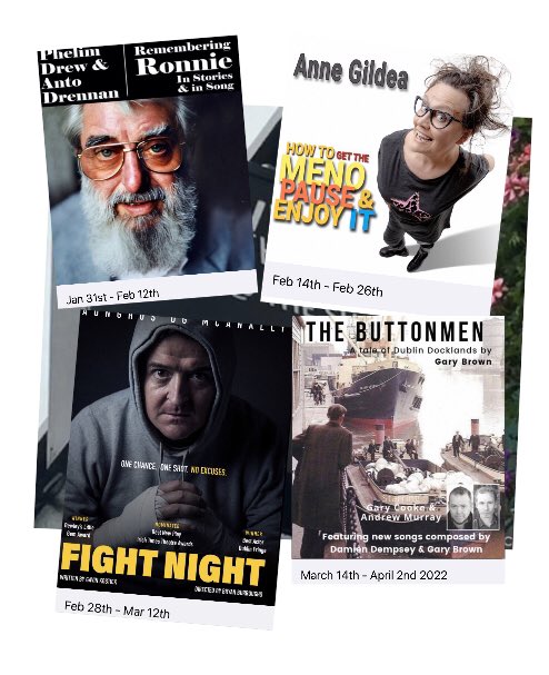 We are happy to say ..booking now open for our first shows of 2022🎭vikingtheatredublin.com for all details and tickets.