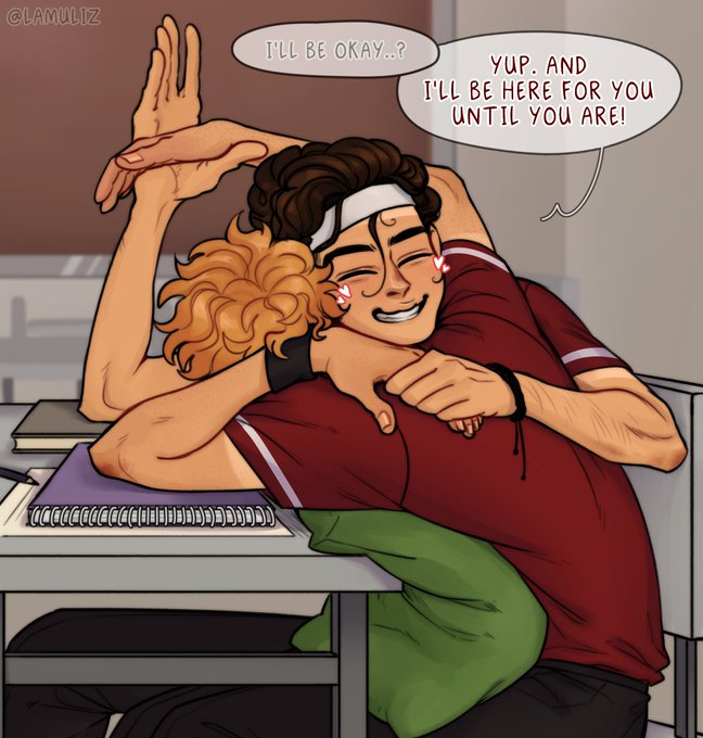 Hs!DreamNap comfort eachother when school gets too stressful :']

#sapnapfanart #dreamfanart 