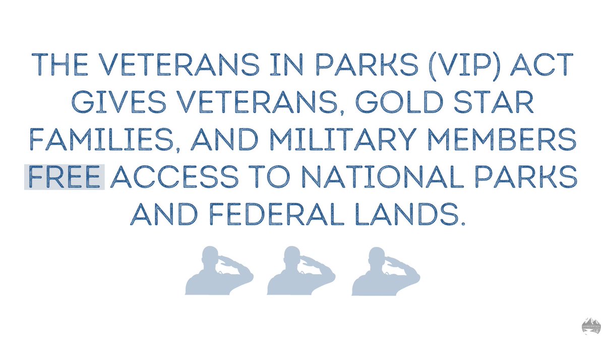 RepWalorski's tweet image. As part of the #VIPAct included in 2022 NDAA, U.S. Servicemembers, Veterans, &amp;amp; Gold Star families will be able to visit our beautiful national parks and public lands for free. I was proud to work on this legislation to ensure our heroes benefit from these national treasures.