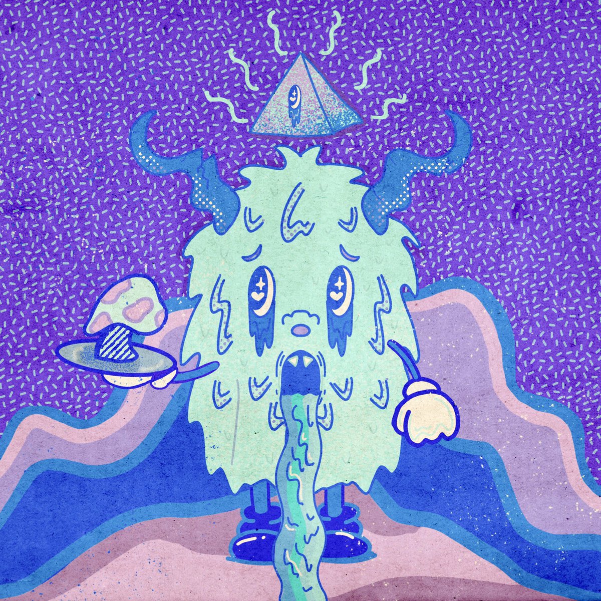 You caught me, i drew it to give it away. #NFTGiveaway 
HOW2WIN Yuck Monster #49 
-Follow moi 
-Tag an NFT artist below that u luvvvv
Winner in 24 hours!! Also check my pinned tee hee bye!

#algonft #algofam #algorand #nft #nftartist #AlgoNFT #NFTCommmunity