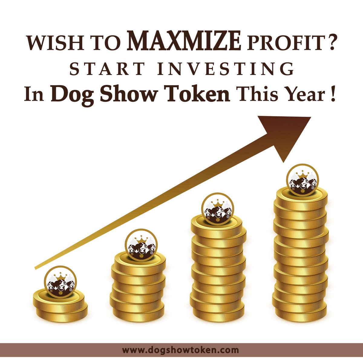 DogShowToken's tweet photo. Unlike the volatility in cryptos, may your new year only brings surge in happiness & success.
This year resolute to focus on your bank balance. Start with making smart choices like investing in 𝗗𝗼𝗴 𝗦𝗵𝗼𝘄 𝗧𝗼𝗸𝗲𝗻!🪙🪙
Visit:https://t.co/1lpzFW05aO
#dogecoin #dogshowtoken https://t.co/pbwNpv0nNa
