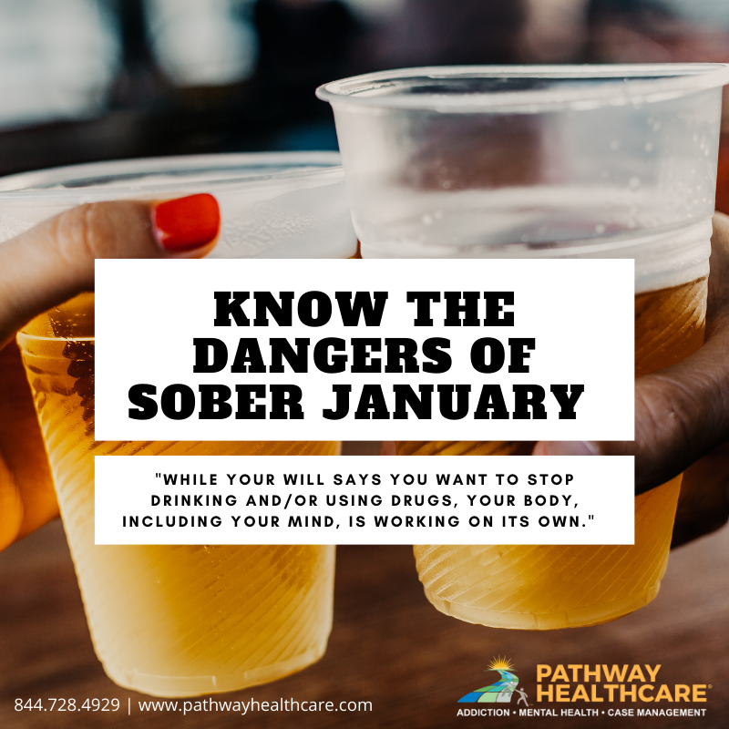 PathwayCenters's tweet photo. New on the #blog...."Know the Dangers of Sober January."
Read it here...https://t.co/bFweF0dtWV
#soberjanuary #dryjanuary #sober #addiction #addictionblog #addictiontreatment #alcoholusedisorder #alcohol https://t.co/HXu50SI6uY