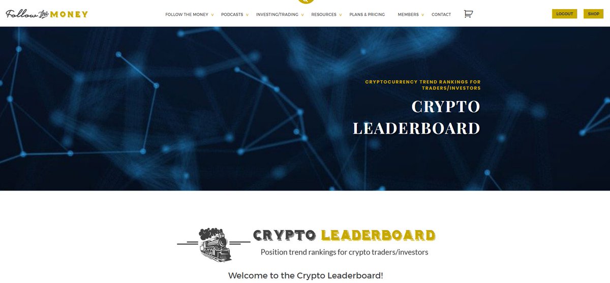 FTMDaily's tweet photo. NEW IN 2022: We're getting awesome feedback about our brand new Crypto Leaderboard service rolled out last weekend. Thank you!

This new service includes: 
- Weekend crypto rankings for position traders/investors
- Charts/commentary on top 3 leaders
- The Crypto Report (PDF) https://t.co/kKoRS1uk68