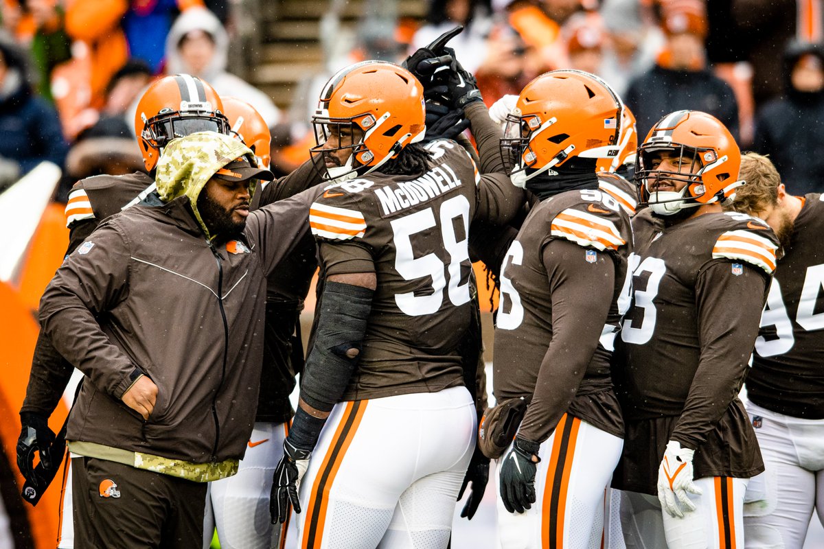 SITG_Browns's tweet photo. Happy #WorkHardWednesday! We know a week back in the classroom is difficult after a break - but make sure you finish this week strong &amp; continue to #StayEngaged and #KeepLearningEveryDay! The @browns are behind you and encourage you to #StayInTheGame! 💪💯 https://t.co/D9M7xxK82O
