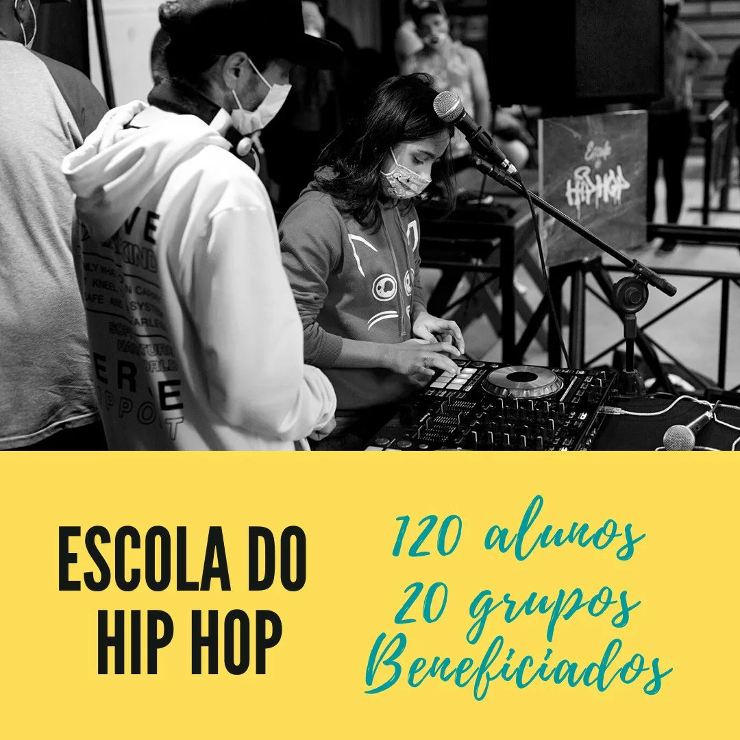 Jean_Alvo's tweet photo. Ano passado lançamos a Escola do Hip Hop, sua empresa ou marca pode apoiar e incentivar a educação de forma inovadora. Bora? https://t.co/vO0NuqXrNa