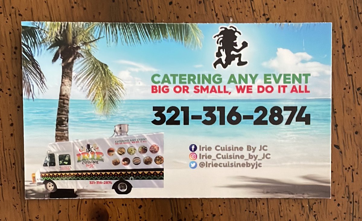 Thanks to <a href="/iriecuisinebyjc/">Irie Cuisine By JC</a> for donating delicious Caribbean food for our PK teachers training today! We found out there will be a location in Bunnell soon. Can’t wait!  <a href="/FlaglerSchools/">FlaglerSchools</a>