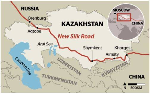 Bir süredir #Kazakistan,ABD'nin istediği şeylerde ipe un sermiş. Meselenin arkasında Rusya var sanıyordum ama değil. ABD bu hat üzerinde üs kurmak istiyor. 2005'te Özbekistan, 2014'te Kırgızistan ABD üslerini kapatmıştı.Mesele Çin ve Rusya'yı baskılamak. Tüm isyanlar yol üzerinde