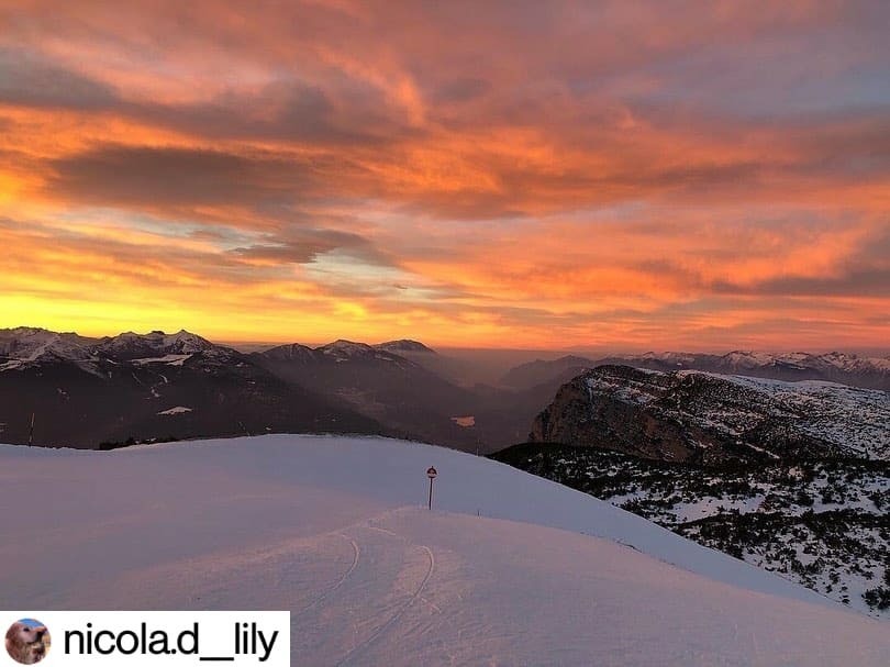 instagr.am/p/CYUqUpMrUCF/ #repost <a href="/nicola/">Nicola</a>.d__lily <a href="/repost/">Repost</a>.user
😛 🎿 ❄️ 🐶#runningwithlily #buongiorno #albarunner  #today 7:00am #trentino  #skialp #sunriseskies  #sunrise  #mydog #goodmorning  #backcountryskiing #lovehikingtrails #pellata #goldenretriever #wintertraining #paga…