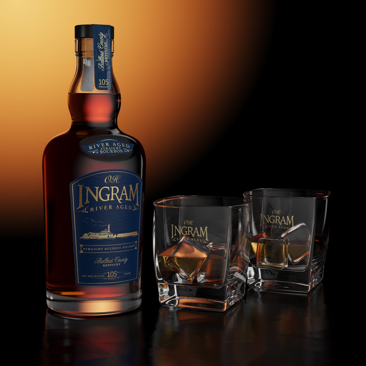 O.H. Ingram River Aged Whiskey tweet media