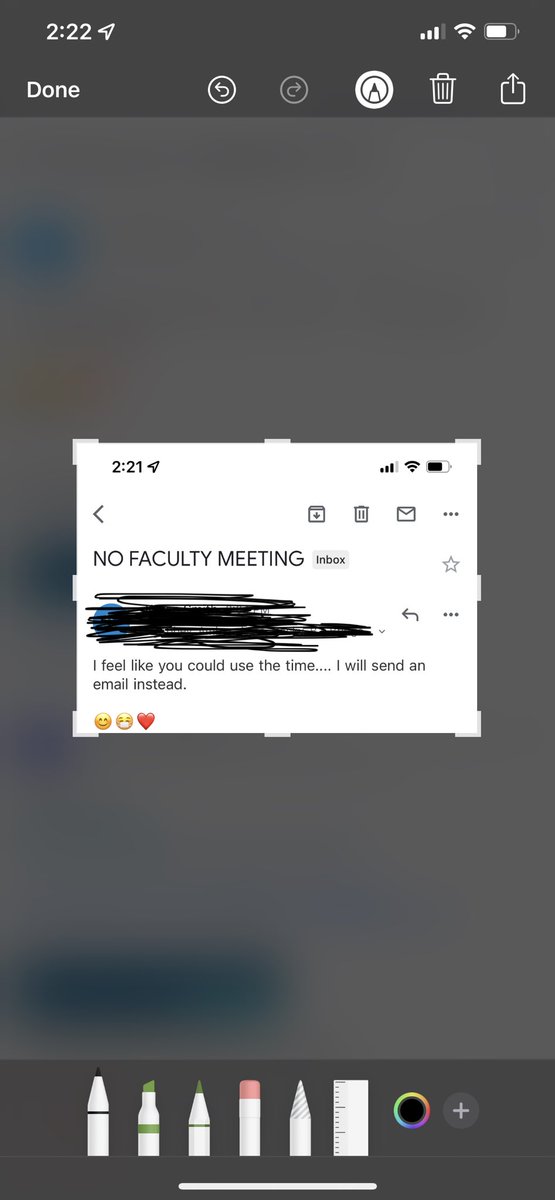 libranarchy's tweet photo. Hey #admintwitter,
This is a very tiny, practical way to make your faculty feel as though you do sincerely care for them. I feel blessed to have just gotten this email from my principal
#teachertwitter #teachers #schools #Covid_19 #Omicron #school #principals #facultymeeting https://t.co/t5M0QhGvsJ