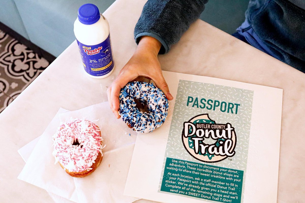 DonutTrail's tweet photo. Braille serves as an essential communication, literacy, &amp; expression tool for blind &amp; partially sighted people around the 🌎 On this #WorldBrailleDay we celebrate &amp; raise awareness for Braille. We’re proud to make Braille &amp; Large Print Donut Trail passports available! https://t.co/s72aecMaJ0