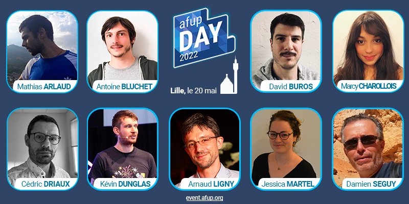 afup's tweet photo. Fin du suspense, le programme de l’AFUP Day 2022 Lille est publié ! La liste des speakers est désormais dévoilée, découvrez les talks qu’ils vous réservent le 20 mai au Gymnase. 
Prenez votre place, rejoignez la communauté pour notre event printanier !
▶️ https://t.co/yT22AfU748 https://t.co/1tzNfFO35G