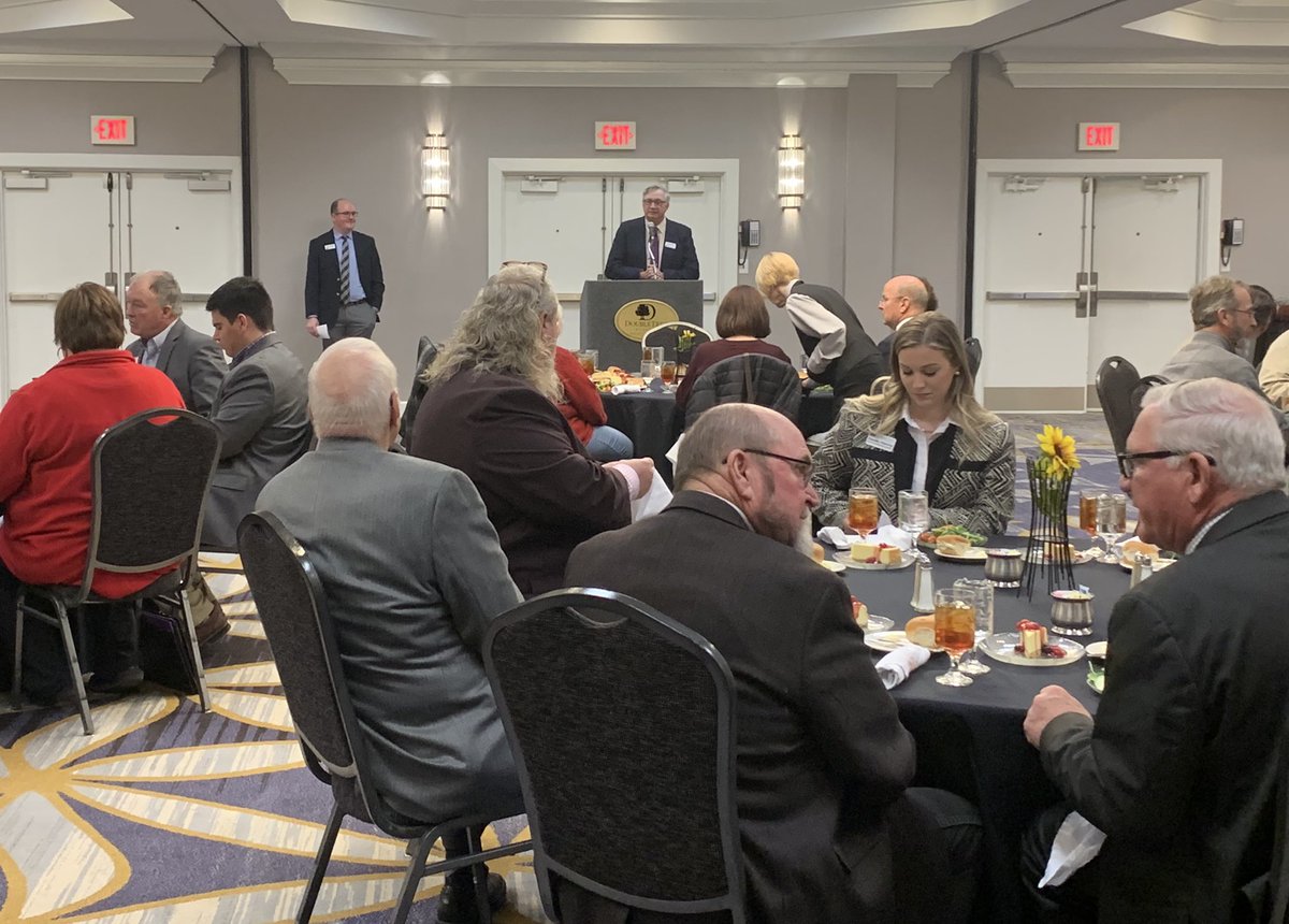 SedgwickCoFB's tweet photo. We had a great turnout for our Legislative Luncheon with lots of good conversations! This annual events gives Farm Bureau members a chance to meet their legislators and discuss important topics. https://t.co/JGhJP9p3UU