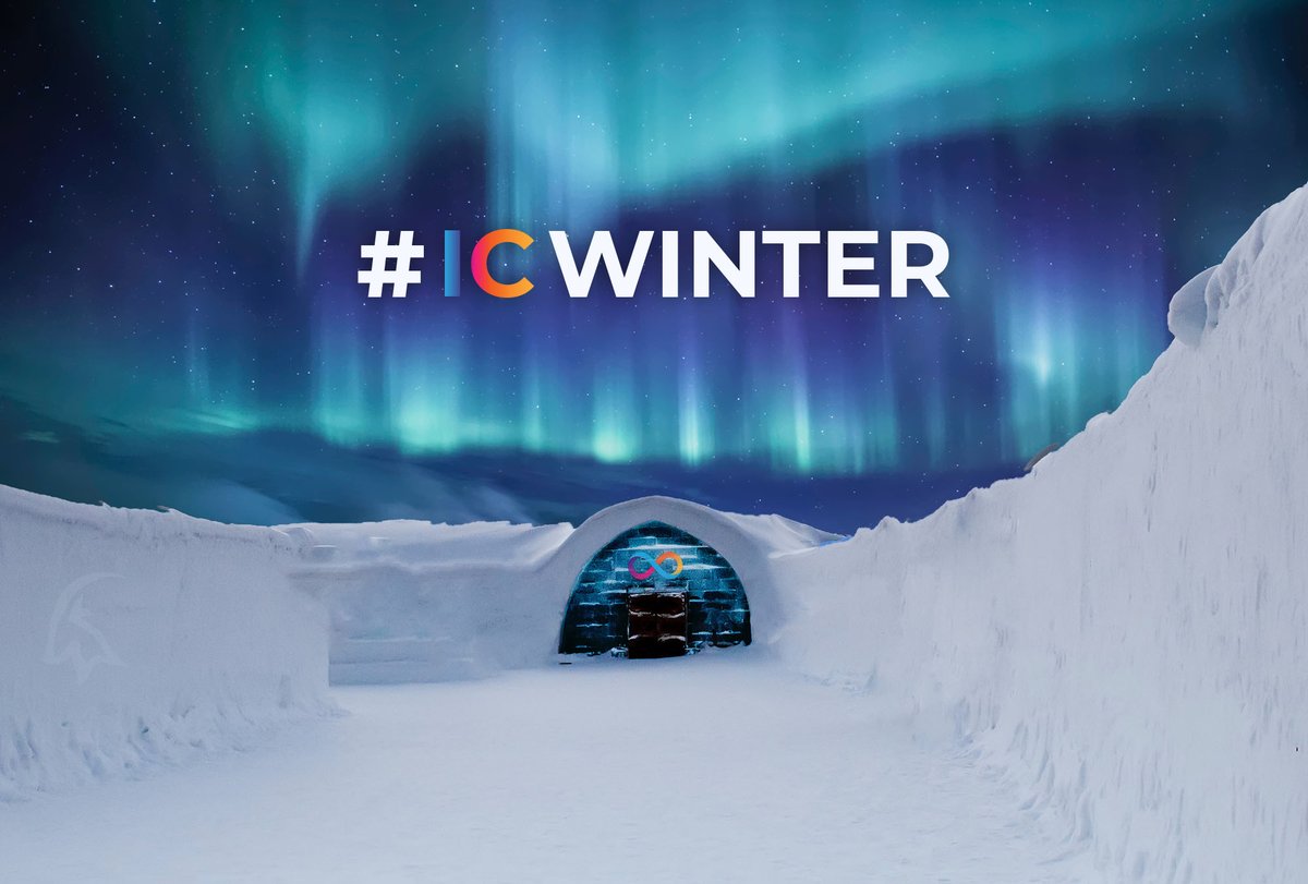 Web3Biebert's tweet photo. As the big storm passes, the #IC community emerges in 2022 with a stunning view of what's ahead.

It may be cold at times &amp; hard work, but we see magic everywhere -- a spark in each other's eyes.

Now the fun begins. DeFi is just ahead. Something else beyond that...

#ICWinter https://t.co/rpXjSolrgx