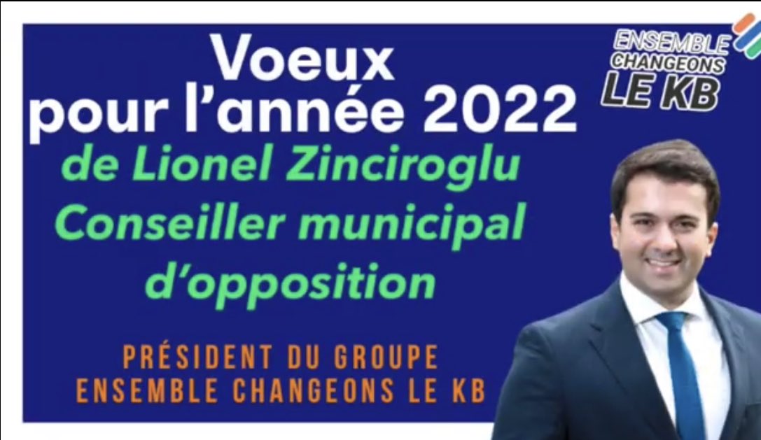 LionelZincirogl's tweet photo. [✨𝐕𝐎𝐄𝐔𝐗 𝐏𝐎𝐔𝐑 𝐋’𝐀𝐍𝐍𝐄𝐄 𝟐𝟎𝟐𝟐 - 𝙻𝙴 𝙺𝚁𝙴𝙼𝙻𝙸𝙽 𝙱𝙸𝙲𝙴𝚃𝚁𝙴]

Très Chers Kremlinois, 

Dans cette vidéo ⤵️, je vous présente mes meilleurs voeux pour l’année 2022.

➡️https://t.co/uxLh29qDZl

#EnsembleChangeonsleKB #ECLKB @ChangeonsLeKB #KremlinBicetre #KB https://t.co/ARPRiez8th