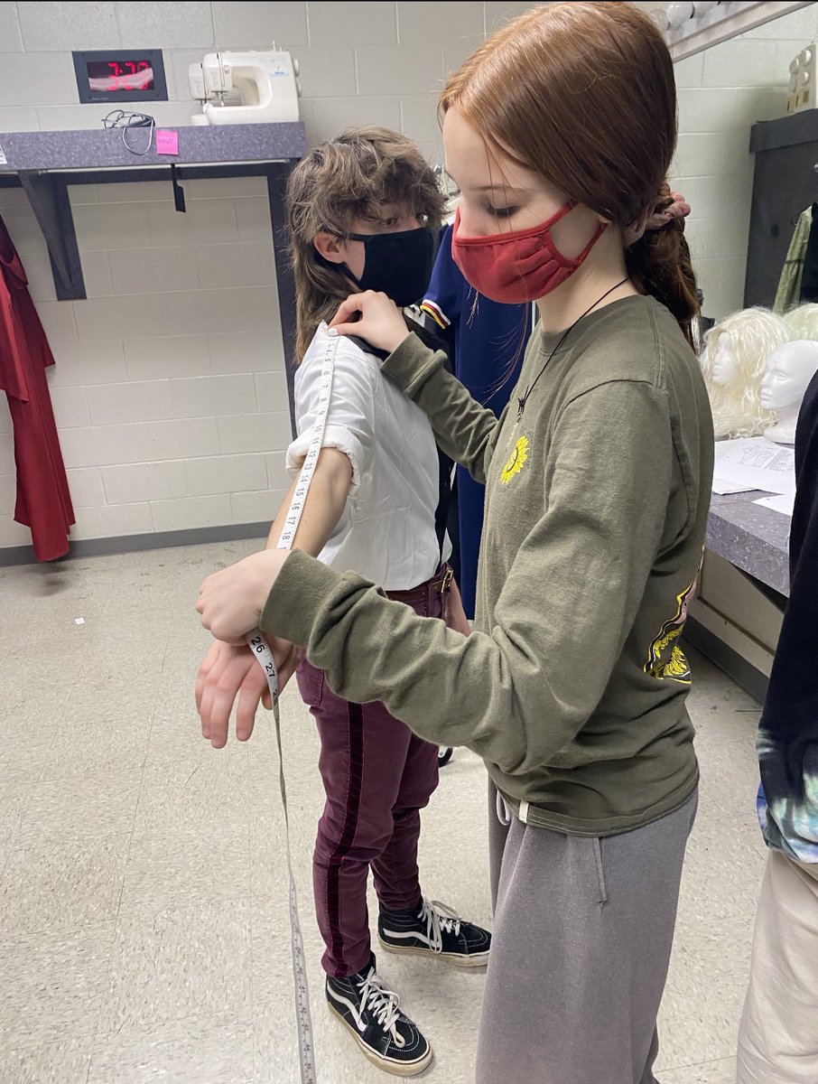 CCTA is back from break and ready to work! Here’s a sneak peek on what cast and crew have been working on! #ccta #campbellcountyhighschool #theatre #drama #cctamiracleworker #follow