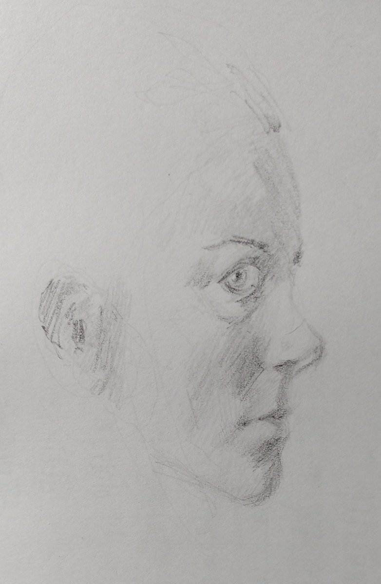DatiefUner's tweet photo. Profile sketch from reference

#sketch #drawing #practice https://t.co/0gty69zPKT