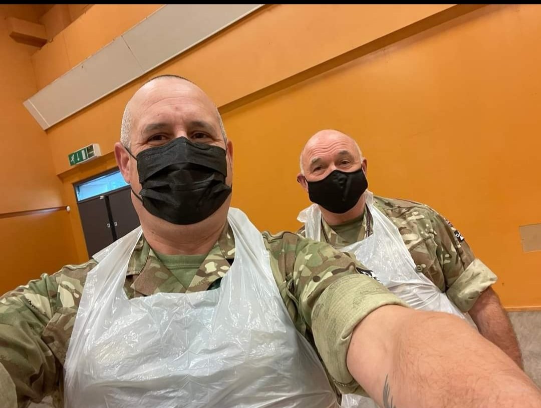 GOS_CCF's tweet photo. Today we assisted other GOS staff to carry out Covid testing for the pupils so we can have a safe working environment in the weeks to come #armycadets @WMRFCA @11SigWMBdeCTT @11SigWMBde https://t.co/lJr4twa38H