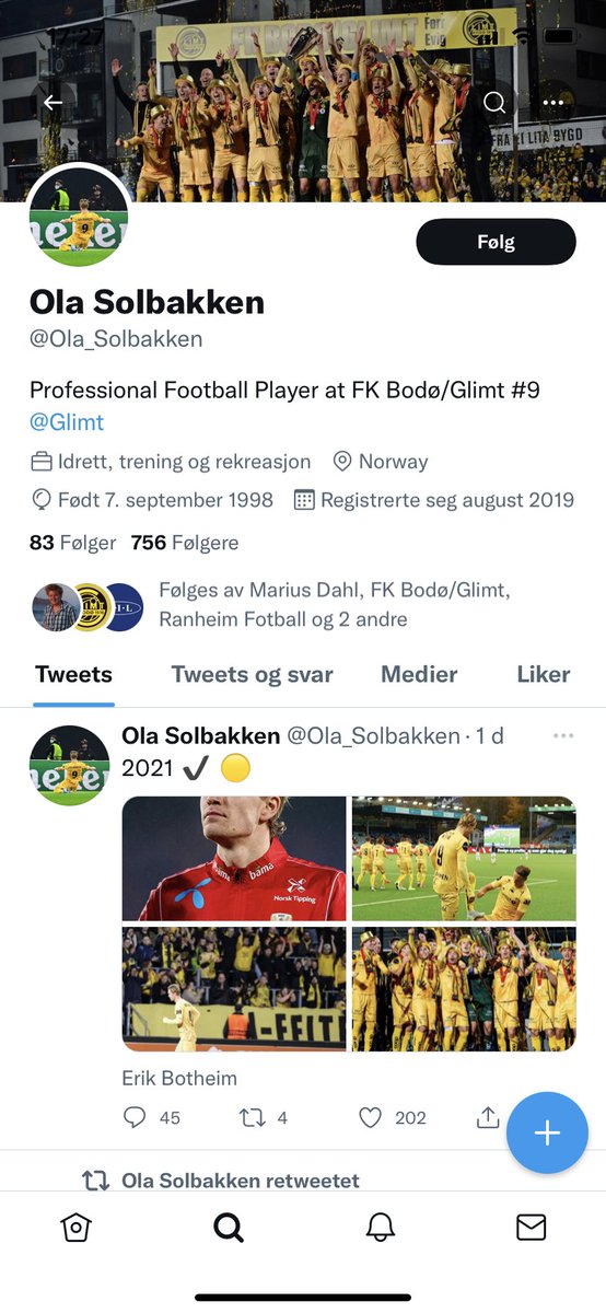x.com/ola_solbakken?….                                                              FAKE USER‼️
Please report.