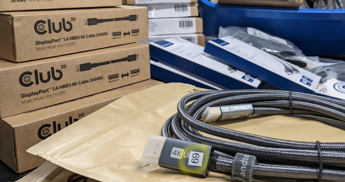 LinusTech's tweet image. This is shaping up to be our 𝘯𝘪𝘤𝘦st cable review ever